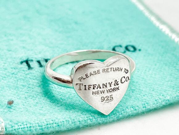 Tiffany & Co. Jewelry - Tiffany & Co. Return to Tiffany Heart Signet Ring Sterling Silver Size 6.25